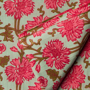 Precut 1 meter -Printed Cotton Fabric